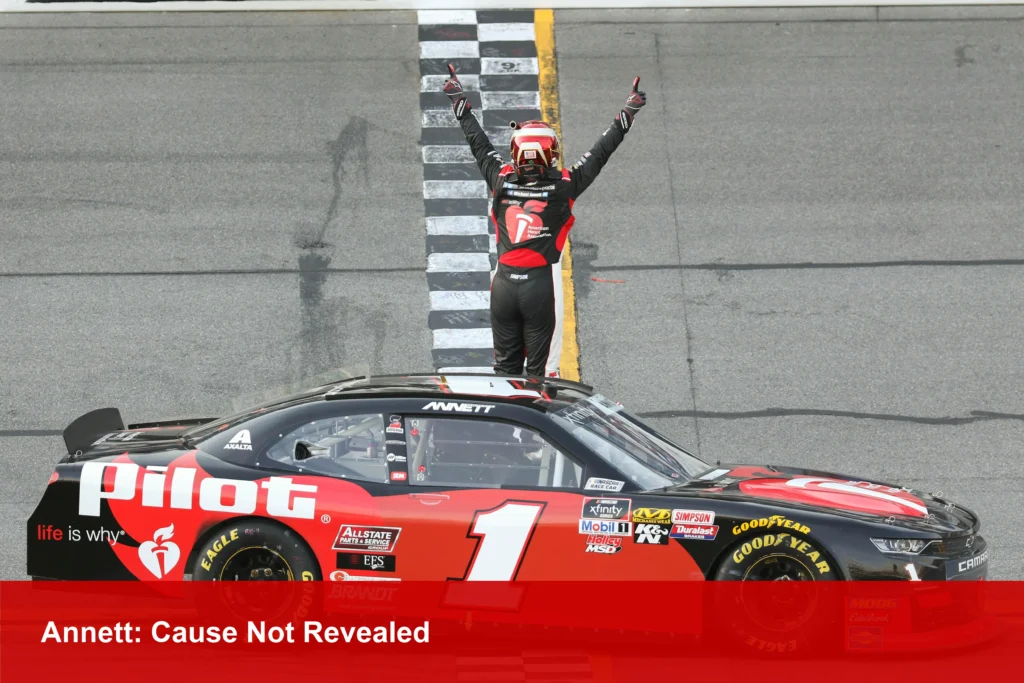 NASCAR Star Michael Annett Dies Suddenly at Just 39