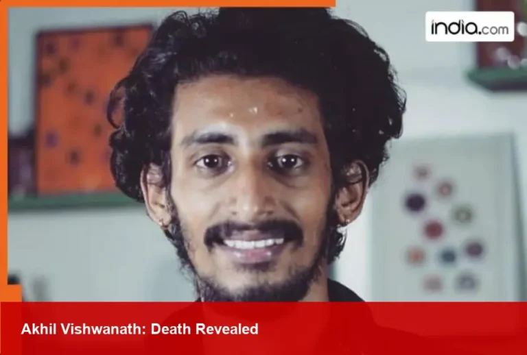 Akhil Vishwanath, State Award Actor, Dies at 30 Today