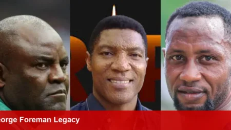 George Foreman Boxing Legend Death Caps 2025 Losses