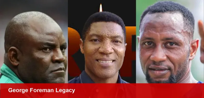 George Foreman Boxing Legend Death Caps 2025 Losses