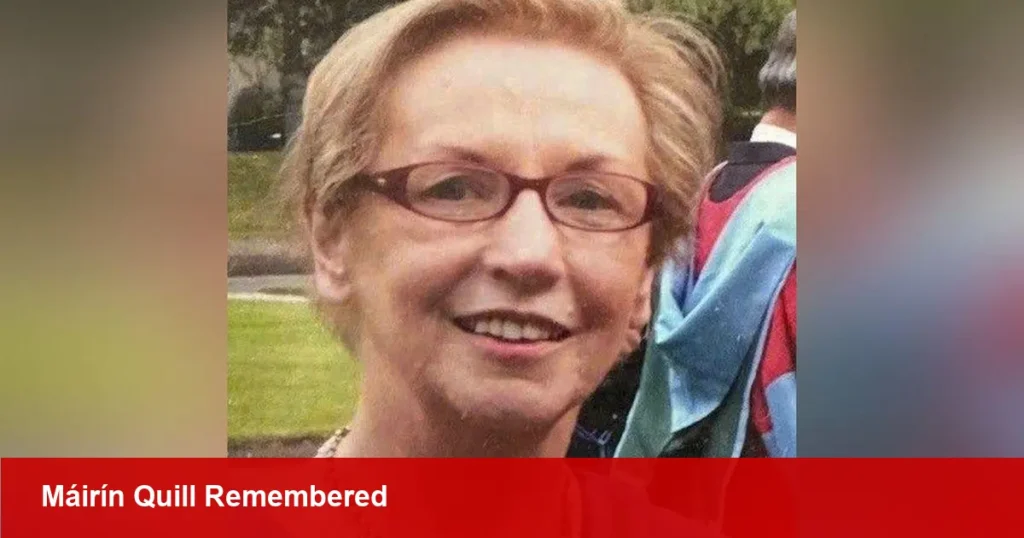 Máirín Quill, Former Cork TD & Senator, Dies Aged 89