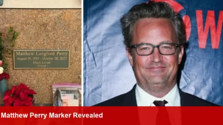 Matthew Perry, Friends Star: Grave Marker Finally Seen