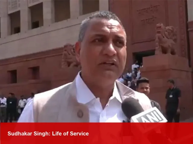Sudhakar Singh, Samajwadi Party MLA, Honored by UP Assembly