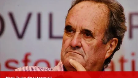 Mark Tully, British writer on India — an era now ends