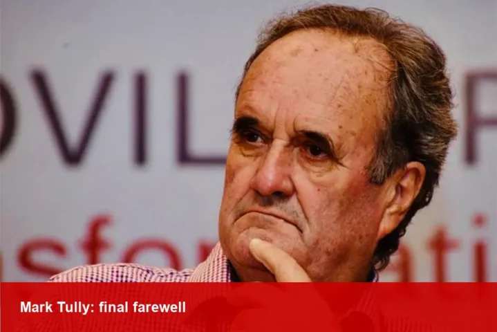 Mark Tully, British writer on India — an era now ends