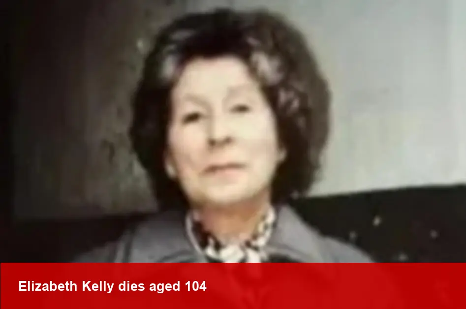 Elizabeth Kelly Rabin Elizabeth Kelly death: EastEnders star dies aged 104