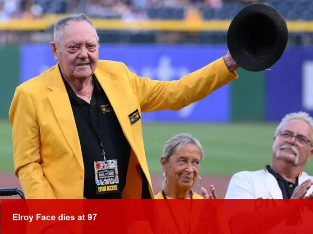 Elroy Face, Pirates' Hall of Fame reliever, dies at 97