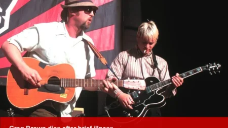 Greg Brown, Cake guitarist, dies after brief illness