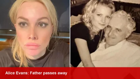 Alice Evans: Actress mourns father’s death after brother