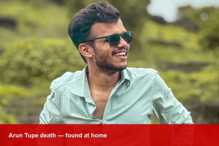 Influencer Arun Tupe, 26, found dead after final post