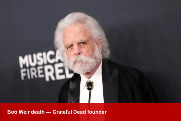 Bob Weir, Grateful Dead Founder, Among 2026 Deaths