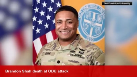Lt. Col. Brandon Shah, ROTC Instructor Killed at ODU