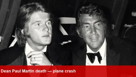 Dean Paul Martin, Singer-Actor, Dead in 1987 Crash