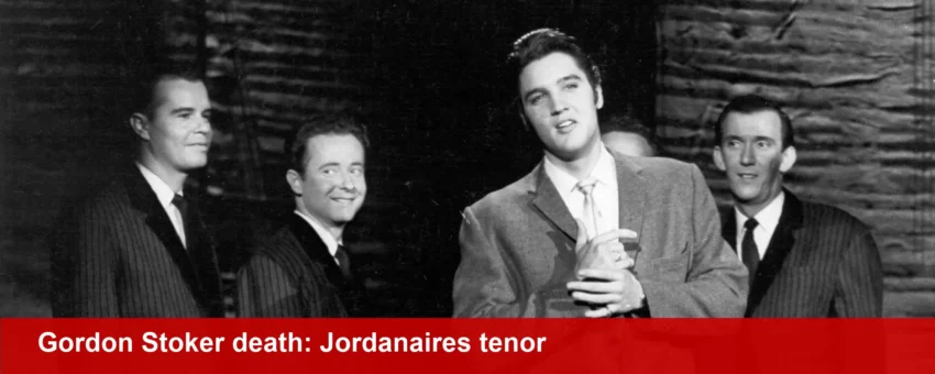 Gordon Stoker, Jordanaires Tenor, Remembered on March 27