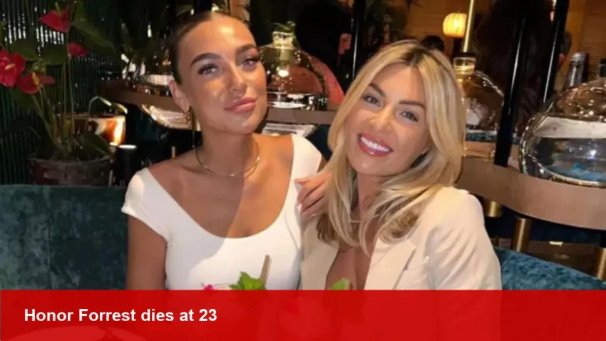 Honor Forrest, daughter of Sarah Green, dies at 23