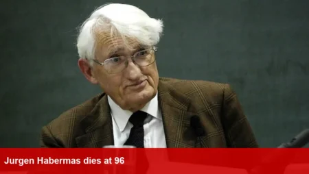 Jurgen Habermas Dies at 96 — Philosopher Who Defended Israel