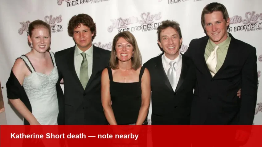 Katherine Hartley Short dies; found with note nearby