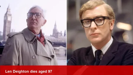Len Deighton, author of The IPCRESS File, dies at 97