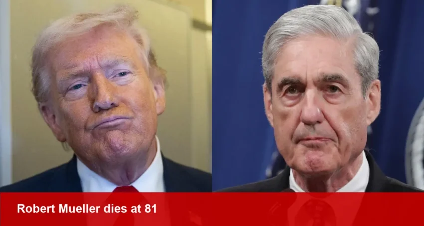 Robert Mueller, former U.S. FBI director, dies at 81