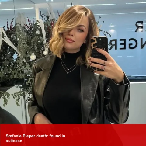 Stefanie Pieper, Austrian influencer, found in suitcase