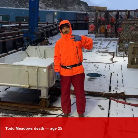 Todd Meadows, 'Deadliest Catch' rookie deckhand, dies at 25