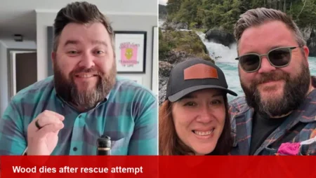 Wood, 43, food influencer dies after rescue attempt