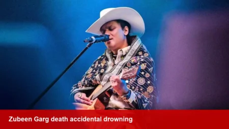 Zubeen Garg, Assamese singer, dies in accidental drowning