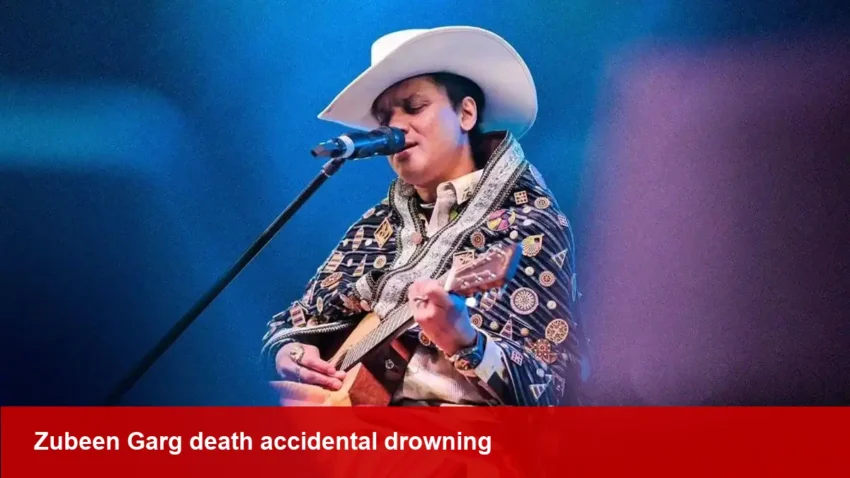 Zubeen Garg, Assamese singer, dies in accidental drowning