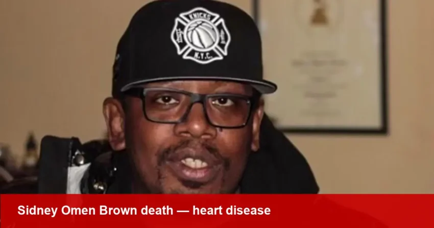 Sidney 'Omen' Brown, Producer, Dies After NYC Discovery